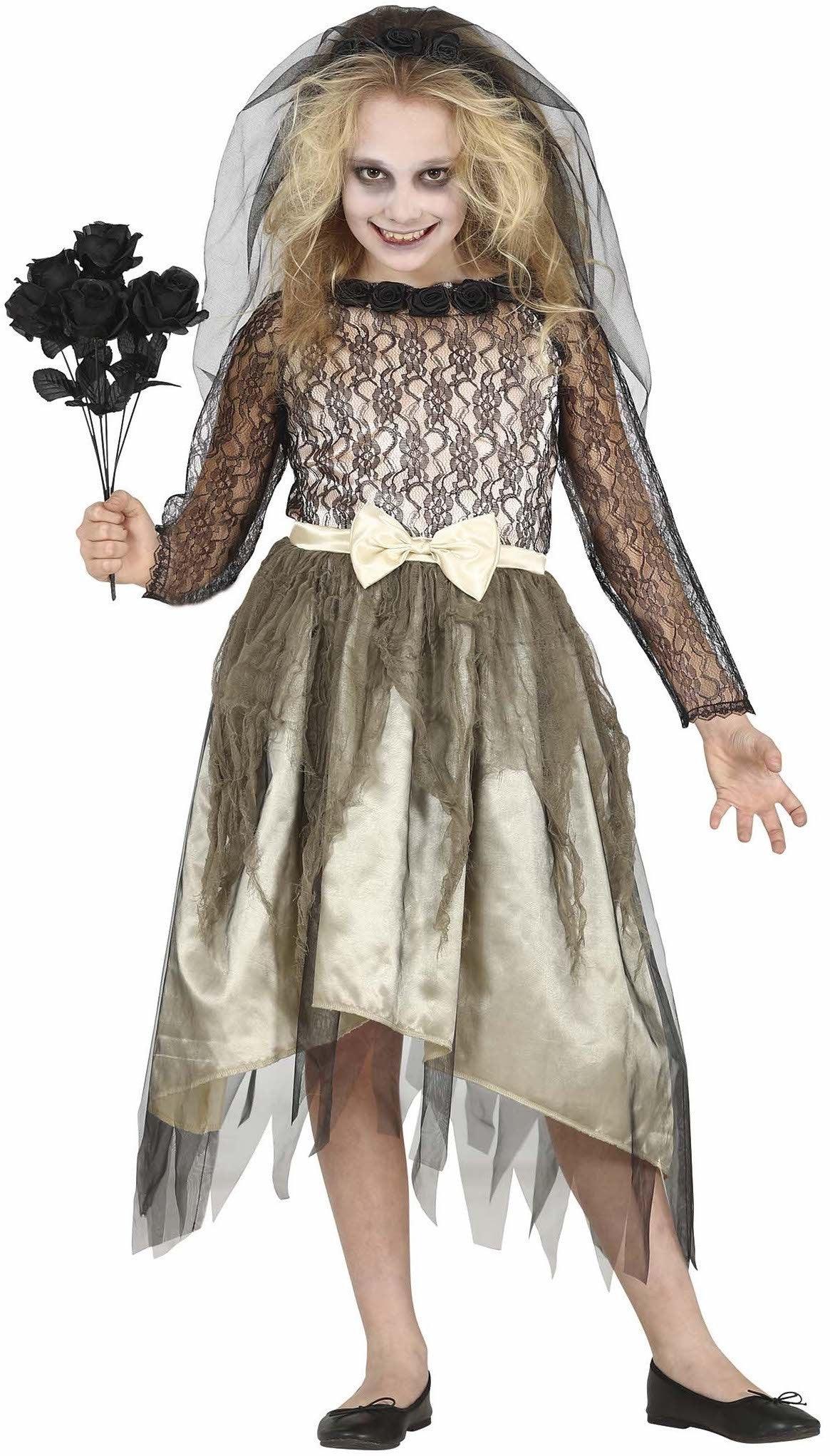 Disfraz de Novia Zombie para Niña Novias Cadáver Guirca